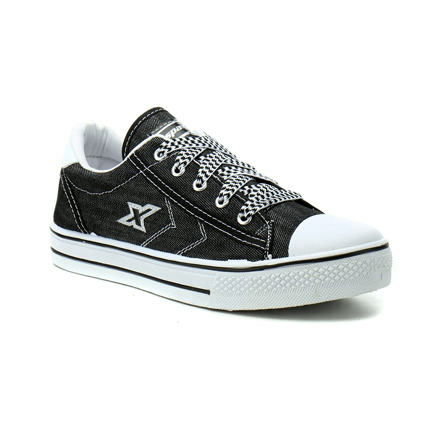 sparx white canvas shoes