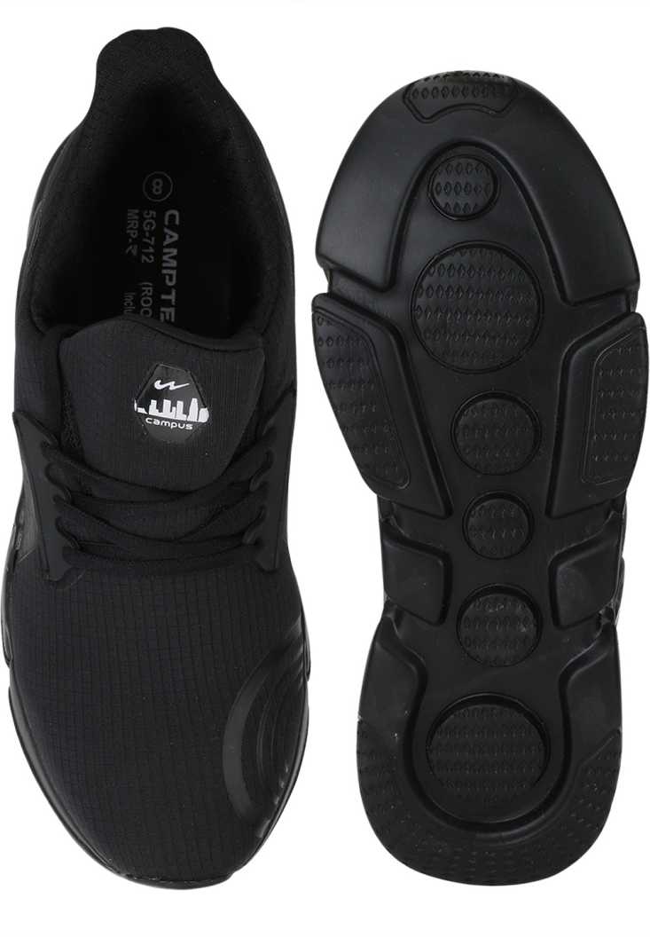 Campus ROOF Men Training and Gym Shoes Black | Online Store for Men ...
